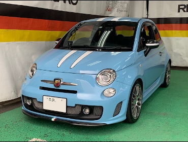 ABARTH�@500�@312141�i2014�N�j�@�Ɂ@RECARO�i���J���j�@RS-G�@GK�@BK/�u���[�@����