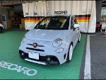 ABARTH�@595�i2020�N�j�@�Ɂ@RECARO�i���J���j�@SR-7�@GK100�@BK/RED�@����