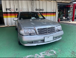 �����Z�f�X�x���c�@AMG C36�@W202�i1997�N�j�@�Ɂ@RECARO�i���J���j�@SR-7�@GU100�@BK�@����