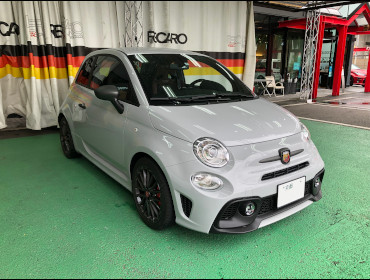 ABARTH�@595�@31214T�i2021�N�j�@�Ɂ@RECARO�i���J���j�@SR-7�@GU100H�@�u���E���@�V�[�g�q�[�^�[�t���@����
