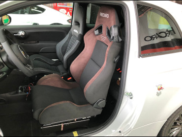 �A�o���g595�@31214T�i2021�N�j�@�Ɂ@RECARO�i���J���j�@SR-7�@GU100H�@�u���E���@�V�[�g�q�[�^�[�t���@����