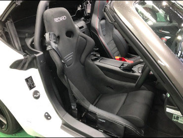 ABARTH�@124�X�p�C�_�[�@�Ɂ@RECARO�i���J���j�@TS-G�@GK�@BK/BK�@�V�[�g�q�[�^�[�t���@����