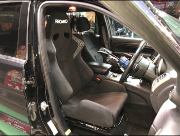 JEEP�@�`�F���L�[�@�Ɂ@RECARO�i���J���j�@SR-6�@KK100S�@�V�[�g�q�[�^�[�t���@����