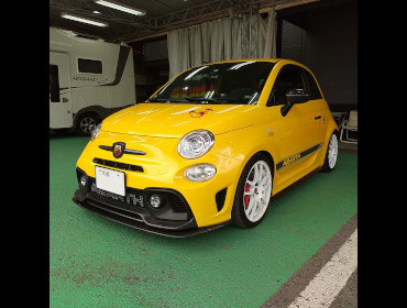 ABARTH�@595�@�R���y�e�B�c�H�[�l�i2020�N�j�@�Ɂ@RECARO�i���J���j�@RS-G�@CL�@���@SR-7F�@GU100�@BK�@����