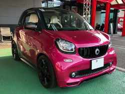 smart�@�t�H�[�c�[�@C453�i2017�N�j�@�Ɂ@RECARO�i���J���j�@�X�|�[�c�X�^�[CL210H�@�z���C�g���U�[�@�~���E�@����