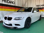BMW�@M3�@E92�i2009�N�j�@�Ɂ@RECARO�i���J���j�@RS-GE�@BK�@����