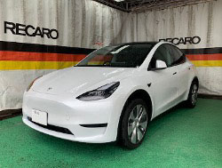 TESLA�@���f��Y�@RWD�i2023�N�j�@�Ɂ@RECARO�i���J���j�@�X�|�[�c�X�^�[LL210H�@BK�@����