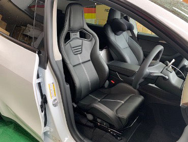 TESLA�@���f��Y�@RWD�i2023�N�j�@�Ɂ@RECARO�i���J���j�@�X�|�[�c�X�^�[LL210H�@BK�@����