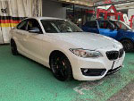 BMW�@220i�i2015�N�j�@�Ɂ@RECARO�i���J���j�@�N���X�X�|�[�c�X�^�[GK100H�@BK/RED�@����