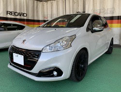 �v�W���[208�@GTI�i2018�N�j�@�Ɂ@RECARO�i���J���j�@RS-G�@GK�@BK/BK�@����