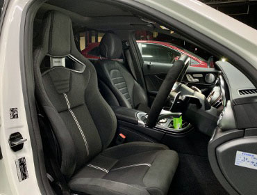 �����Z�f�X�x���c�@AMG�@C43�i2019�N�j�@�Ɂ@RECARO�i���J���j�@�X�|�[�c�X�^�[GK100H�@����