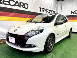 ���m�[�@���[�e�V�ARS�@RF4C�i2010�N�j�@�Ɂ@RECARO�i���J���j�@SR-7�@GK100�@BK/SIL�@�V�[�g�q�[�^�[�t���@����