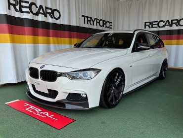 BMW�@320D�@F31�i2012�N�j�@�Ɂ@RECARO�i���J���j�@SR-S�@BK100�@BK/BK�@�~���E�@����