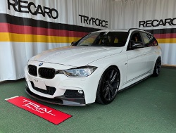 BMW�@320D�@F31�i2012�N�j�@�Ɂ@RECARO�i���J���j�@SR-S�@BK100�@BK/BK�@�~���E�@����