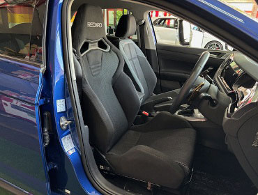 VW�@POLO�@3BA-AWDLA�i2010�N�j�@�Ɂ@RECARO�i���J���j�@SR-S�@BK100�@BK/SIL�@����