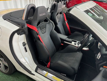 Mercedes Benz�@SLC180�@R172�@�Ɂ@RECARO�i���J���j�@SR-S�@UT100H�@BK�@�V�[�g�q�[�^�[�t���@�~���E�@����