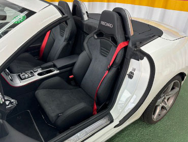 Mercedes Benz�@SLC180�@R172�@�Ɂ@RECARO�i���J���j�@SR-S�@UT100H�@BK�@�V�[�g�q�[�^�[�t���@�~���E�@����