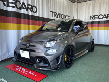 ABARTH�@595�i2021�N�j�@�Ɂ@RECARO�i���J���j�@TS-G�@GK�@BK/BK�@����