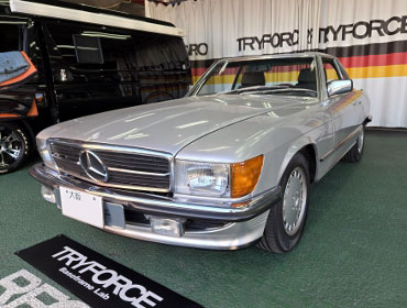 �����Z�f�X�x���c�@380SL�@R107�@E-107045�i1985�N�j�@�Ɂ@RECARO�i���J���j�@CLASSIC�@LX�@�y�s�^�@�~���E�@����