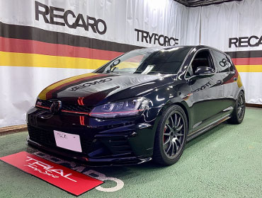 VW�@�S���tGTI�@AUCJX�i2016�N�j�@�Ɂ@RECARO�i���J���j�@RS-G�@GK�@BK/BK�@����