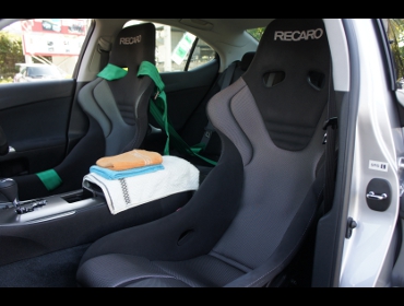 RECARO�i���J���V�[�g�j�@���N�T�X�@IS350�Ƀ��J���@TS-G SK2 BK/SIL�@�~2�r�@����
