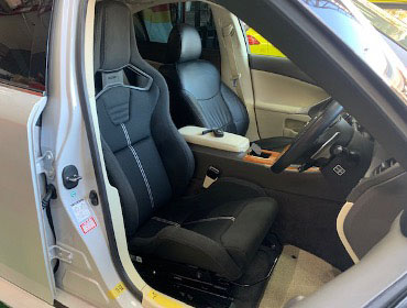 ���N�T�XIS250�@GSE20�i2009�N�j�@�Ɂ@RECARO�i���J���j�@�X�|�[�c�X�^�[GK100H�@BK�@����