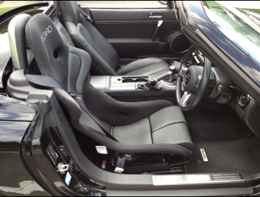 RECARO�i���J���V�[�g�j�@MAZDA�@���[�h�X�^�[�@NCEC��RECARO�i���J���j�@TS-G SK2 BK/SIL�@����
