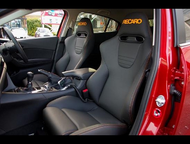 RECARO�i���J���V�[�g�j�@MAZDA�@�A�N�Z���X�|�[�c�@BM��RECARO�i���J���j�@SPORT-JC���U�[SE�@BK�i�I�����W���S/�I�����W�X�e�b�`�j�@�~2�r�@����