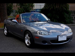 RECARO�i���J���V�[�g�j�@MAZDA�@���[�h�X�^�[�@NB6C��RECARO�i���J���j�@�X�|�[�cJC���U�[SE�@�u���E���i���S�I�����W���X�e�b�`�I�����W�j�@�~2�r�@����