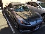 RECARO�i���J���V�[�g�j�@MAZDA�@RX-8�@SE3P�Ƀ��J���@SR-7 SK100�@BK/SIL�@���@SR-7F SK100�@BK/SIL�@����