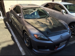 RECARO�i���J���V�[�g�j�@MAZDA�@RX-8�@SE3P�Ƀ��J���@SR-7 SK100�@BK/SIL�@���@SR-7F SK100�@BK/SIL�@����
