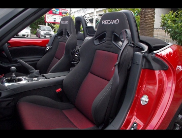 RECARO�i���J���V�[�g�j�@MAZDA�@���[�h�X�^�[�@ND�Ƀ��J���@SR-7F SK100�@BK/RED�@�~2�r�@����