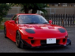 RECARO(レカロシート) MAZDA RX-7 FD3Sにレカロ TS-GS RED 装着