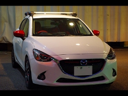 RECARO�i���J���V�[�g�j�@MAZDA�@�f�~�I�@DJ�ɂɃ��J���@�N���X�X�|�[�c�X�^�[�@���U�[SE�@RED�@����