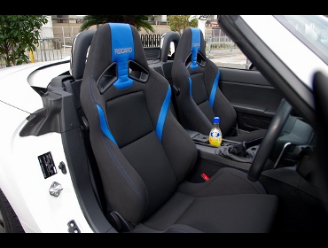 RECARO�i���J���V�[�g�j�@MAZDA�@���[�h�X�^�[�@NCEC�Ƀ��J���@SR-7 Lassic H�i�V�[�g�q�[�^�[�t���j�@BL/BL�@���@SR-7F Lassic BL/BL�@����