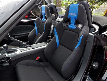 RECARO�i���J���V�[�g�j�@MAZDA�@���[�h�X�^�[�@ND5RC�Ƀ��J���@SR-7 Lassic BK/BL�@���@SR-7F Lassic BK/BL�@����