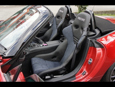 RECARO�i���J���V�[�g�j�@MAZDA�@���[�h�X�^�[�@ND5RC�Ƀ��J���@RS-G�@CL�@�V�[�g�q�[�^�[�t���@�~2�r�@����