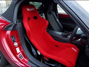 RECARO�i���J���V�[�g�j�@MAZDA�@���[�h�X�^�[�@ND5RC�Ƀ��J���@TS-GS�@RED�@����