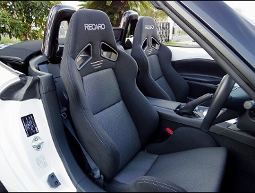 RECARO�i���J���V�[�g�j�@MAZDA�@���[�h�X�^�[�@ND5RC��RECARO�i���J���j�@SR-7 GK100�@�V�[�g�q�[�^�[�t���@BK/SIL�@�~2�r�@BOSE�t���d�l�@����