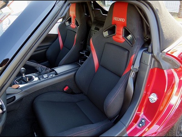 RECARO�i���J���V�[�g�j�@MAZDA�@ND���[�h�X�^�[�Ƀ��J���@SR-7�@���V�b�N�@RED/RED�@���@SR-7F�@���V�b�N�@RED/RED�@����