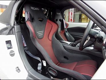 RECARO�i���J���V�[�g�j�@MAZDA�@ND���[�h�X�^�[�@ND5RC�@SSpecial Pakage �Ƀ��J���@RS-G�@GK�@�V�[�g�q�[�^�[�t���@BK/RED�@���@SR-6�@GK100S�@BK/RED�@�i�X�s�[�J�[�J�o�[�@�s�A�m�u���b�N�j�@����