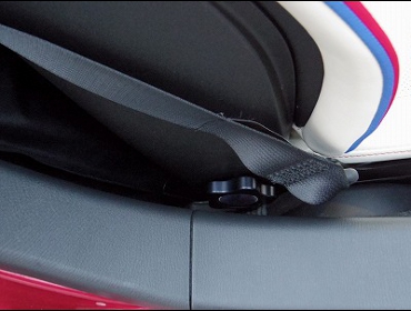 RECARO�i���J���V�[�g�j�@MAZDA�@���[�h�X�^�[�@ND5RC�Ƀ��J���@�X�|�[�c�X�^�[LL100H���U�[SE�@�z���C�g���U�[�@RED�X�e�b�`�iRED/BL���C���j�@�~2�r�@����