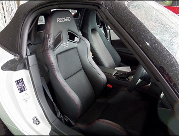 RECARO�i���J���V�[�g�j�@MAZDA�@���[�h�X�^�[�@ND5RC�Ƀ��J���@SR-7�@Lassic �@BK�@�V�[�g�q�[�^�[�t���@����