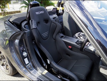 MAZDA�@���[�h�X�^�[�@ND5RC�@�Ɂ@RECARO�i���J���j�@RS-G�@GK�@BK/BK�@���@�V�[�g�o�b�N�o�[�X�s�[�J�[�@�s�A�mBK�iBOSE�X�s�[�J�[�j�@����