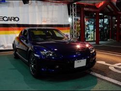 MAZDA�@RX-8�@�Ɂ@RECARO�i���J���j�@SR-7�@GK100�@BK/SIL�@����