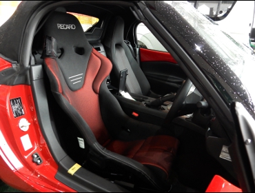 RECARO�i���J���V�[�g�j�@MAZDA�@���[�h�X�^�[�@ND5RC�@�Ɂ@���J���@RS-G�@GK�@BK/RED�@�V�[�g�q�[�^�[�t���@����