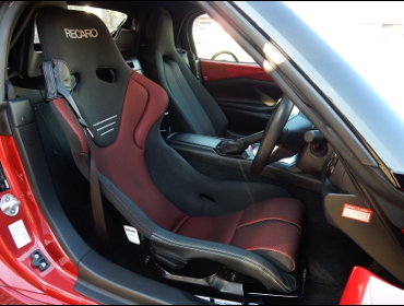 MAZDA�@���[�h�X�^�[�@ND5RC�@�Ɂ@RECARO�i���J���j�@TS-G�@GK�@BK/RED�@����