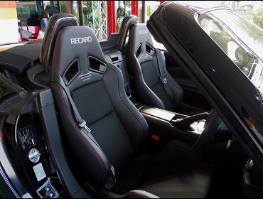 MAZDA�@���[�h�X�^�[�@ND5RC�@�Ɂ@RECARO�i���J���j�@SR-7�@Lassic �@BK�@�V�[�g�q�[�^�[�t���@���@SR-7F�@Lassic BK�@�V�[�g�q�[�^�[�t���@�V�[�g�o�b�N�o�[�J�o�[/�J�[�{���@����