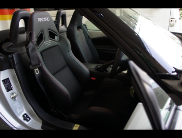 MAZDA�@���[�h�X�^�[�@ND5RC�@2016�N�@�Ɂ@RECARO�i���J���j�@SR-7�@Lassic�@BK�@�V�[�g�q�[�^�[�t���@����