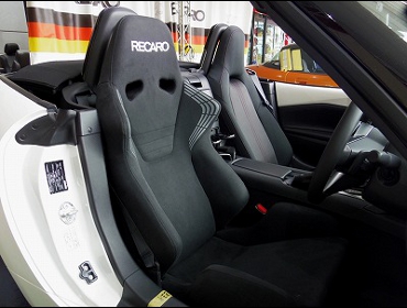 RECARO�i���J���V�[�g�j�@MAZDA�@���[�h�X�^�[�@ND5RC�i2018�N�j�@�Ɂ@RECARO�@SR-6�@KK100S�@H�@BK�@����